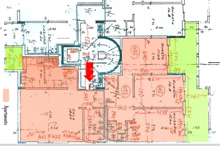 Apartamento T3 para Venda em Cascais e Estoril Planta 1