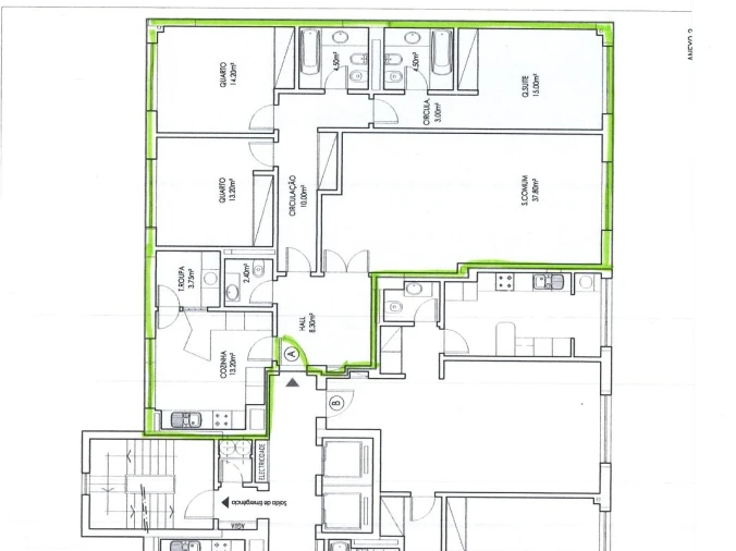Apartamento T3 para Arrendamento em Parque das Nações Planta 1