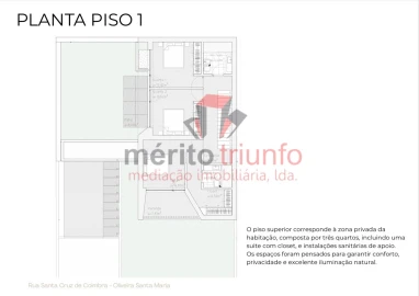 Moradia T3 para Venda em Oliveira (Santa Maria)