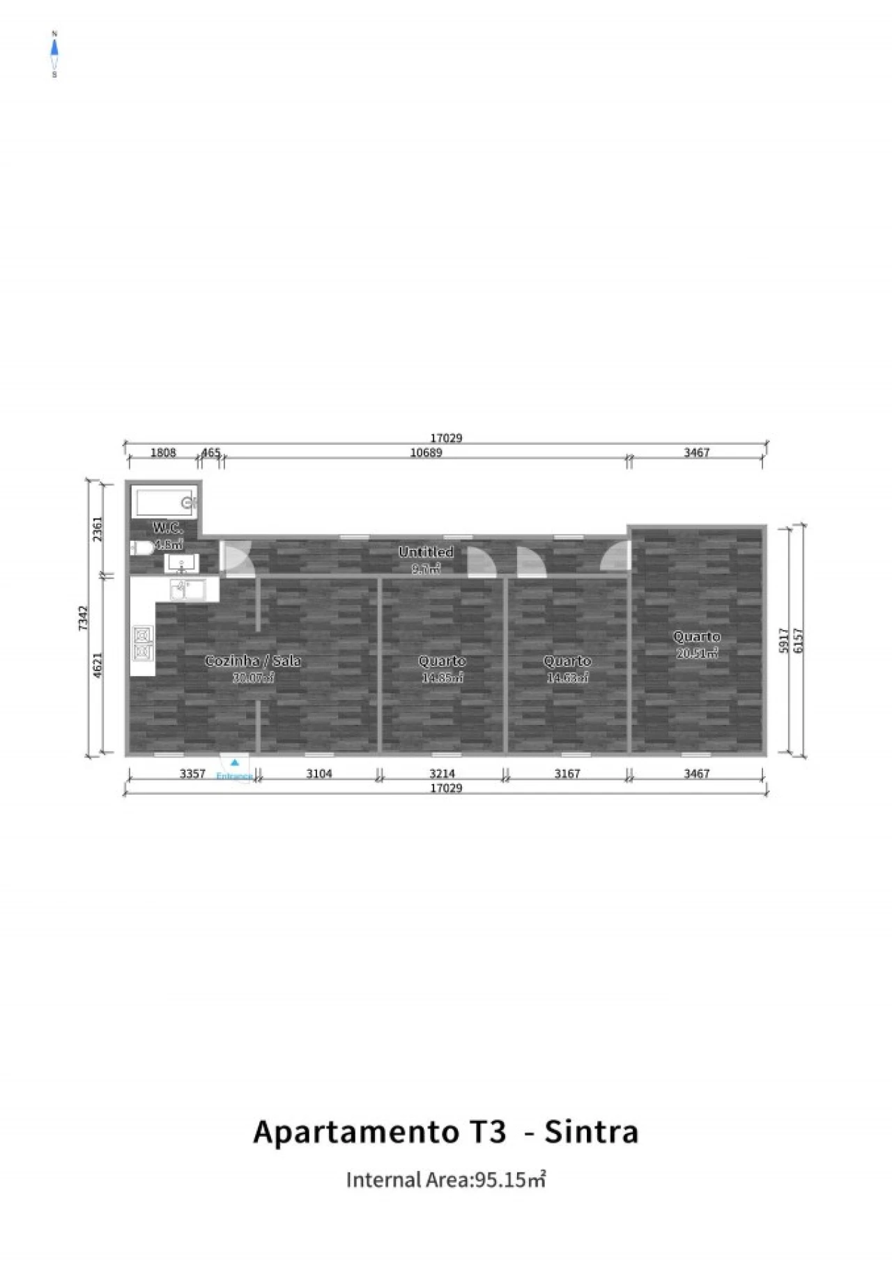 Prédio para Venda em Santa Maria e São Miguel, São Martinho, São Pedro Penaferrim Planta 2