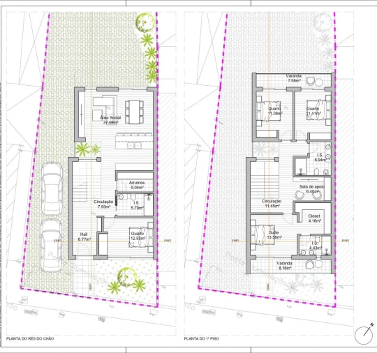 Moradia T4 para Venda em Gafanha da Nazaré Planta 2