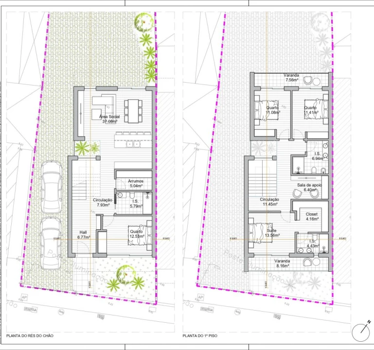 Moradia T4 para Venda em Gafanha da Nazaré Planta 2