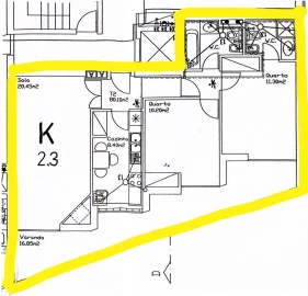 Apartamento T2 para Venda em Canidelo