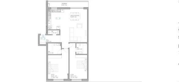 Apartamento T2 para Venda em Esgueira