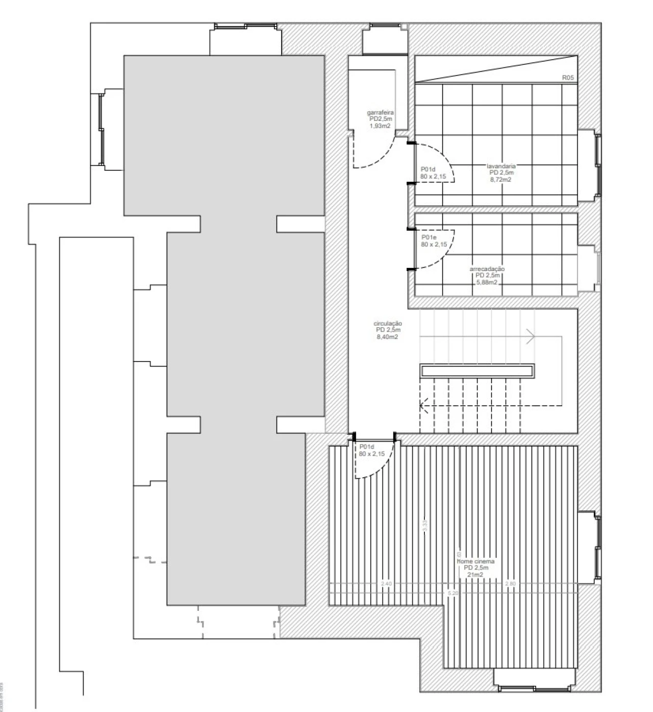 Moradia T6 para Venda em Carcavelos e Parede Planta 4