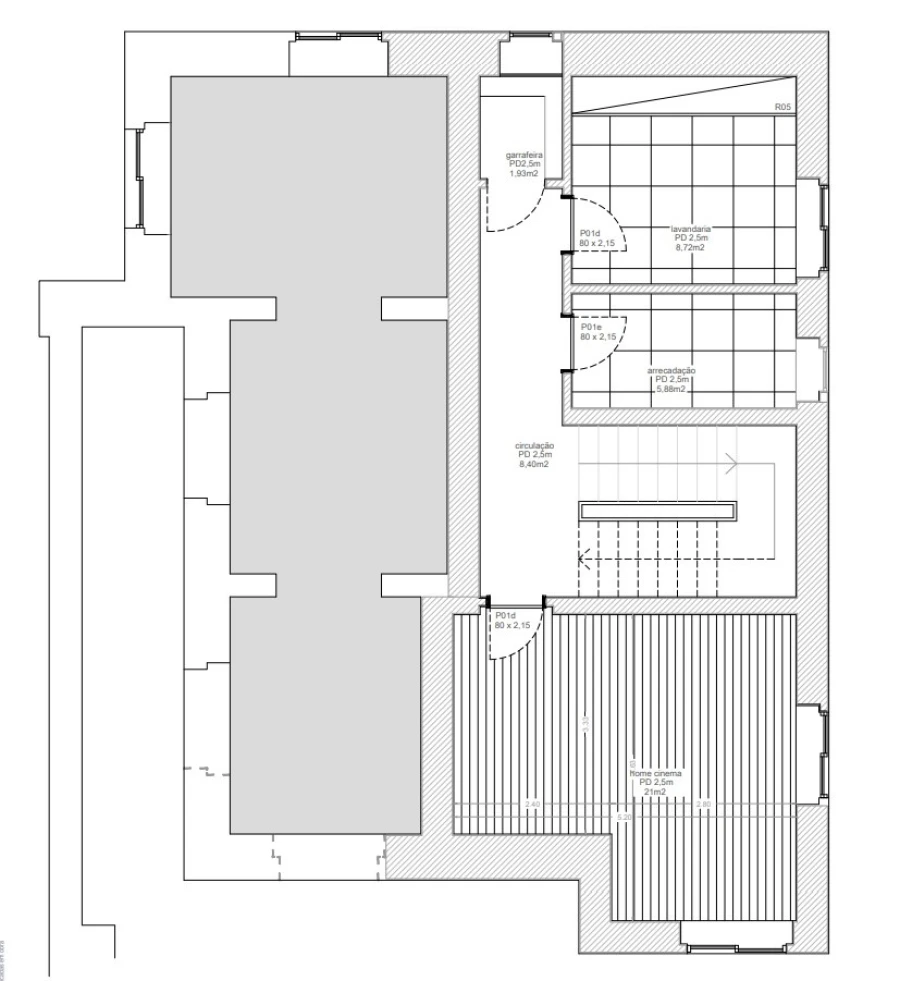 Moradia T6 para Venda em Carcavelos e Parede Planta 4