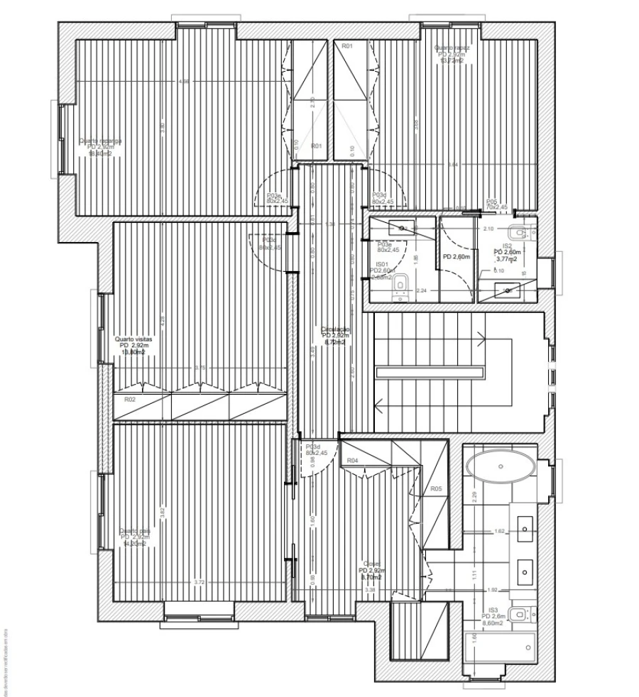 Moradia T6 para Venda em Carcavelos e Parede Planta 3