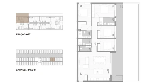 Apartamento T4 para Venda em Fânzeres e São Pedro da Cova
