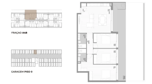 Apartamento T3 para Venda em Fânzeres e São Pedro da Cova