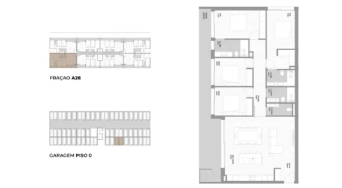 Apartamento T4 para Venda em Fânzeres e São Pedro da Cova