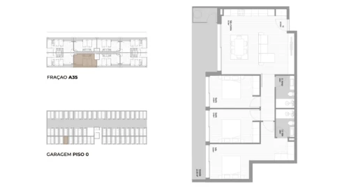 Apartamento T3 para Venda em Fânzeres e São Pedro da Cova