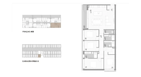 Apartamento T4 para Venda em Fânzeres e São Pedro da Cova