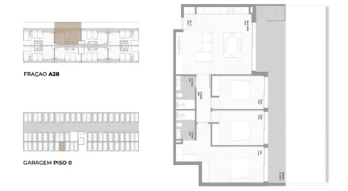 Apartamento T3 para Venda em Fânzeres e São Pedro da Cova