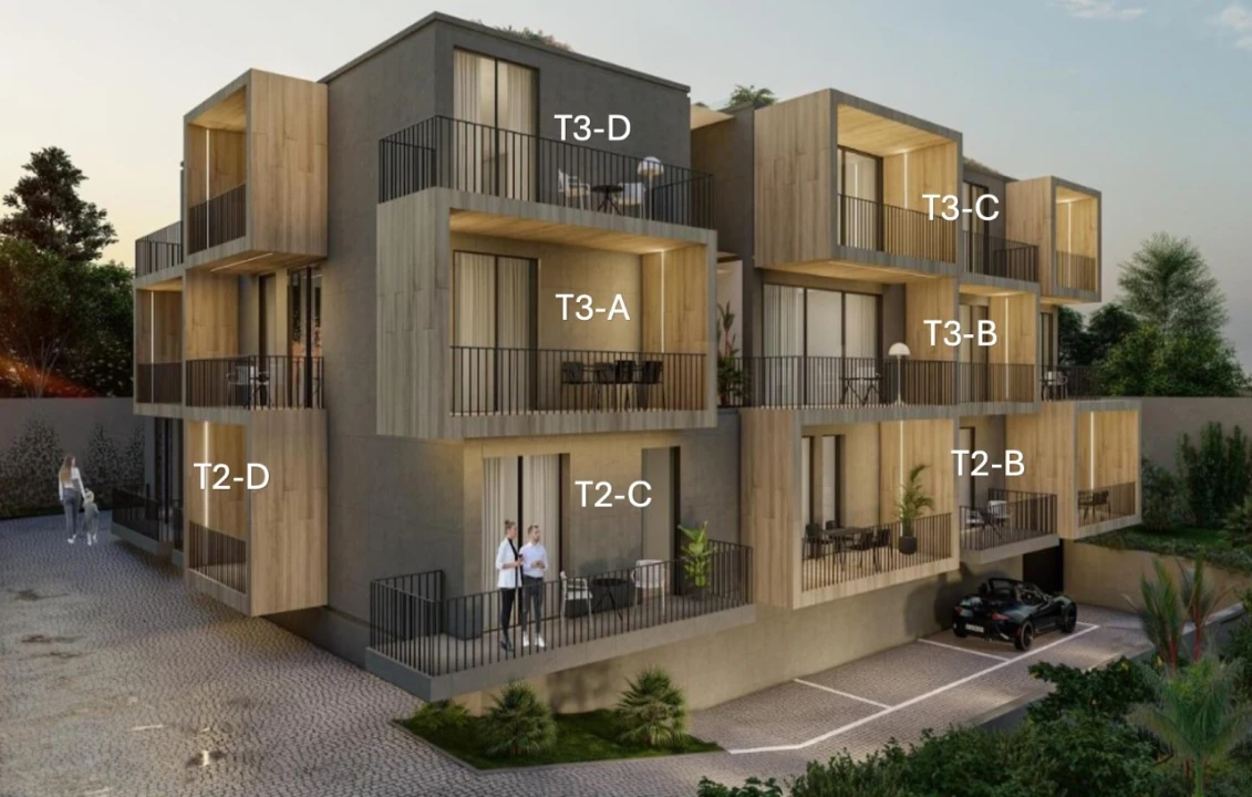 Apartamento T2 para Venda em São Martinho Planta 3