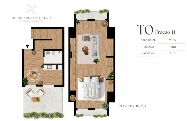 Apartamento para Venda em Matosinhos e Leça da Palmeira Planta 1