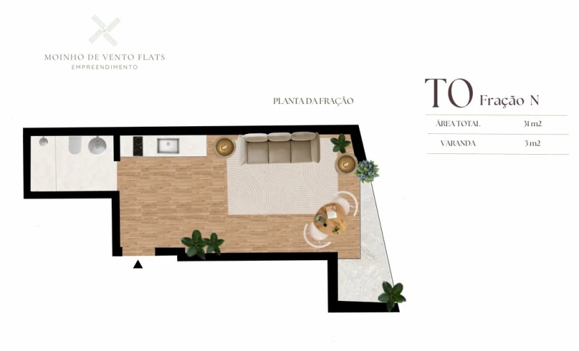 Apartamento para Venda em Matosinhos e Leça da Palmeira Planta 1