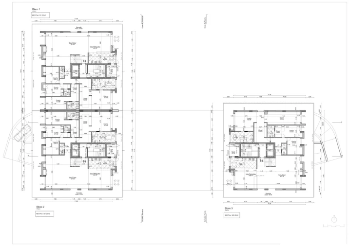 Apartamento T4 para Venda em Montijo e Afonsoeiro Planta 1