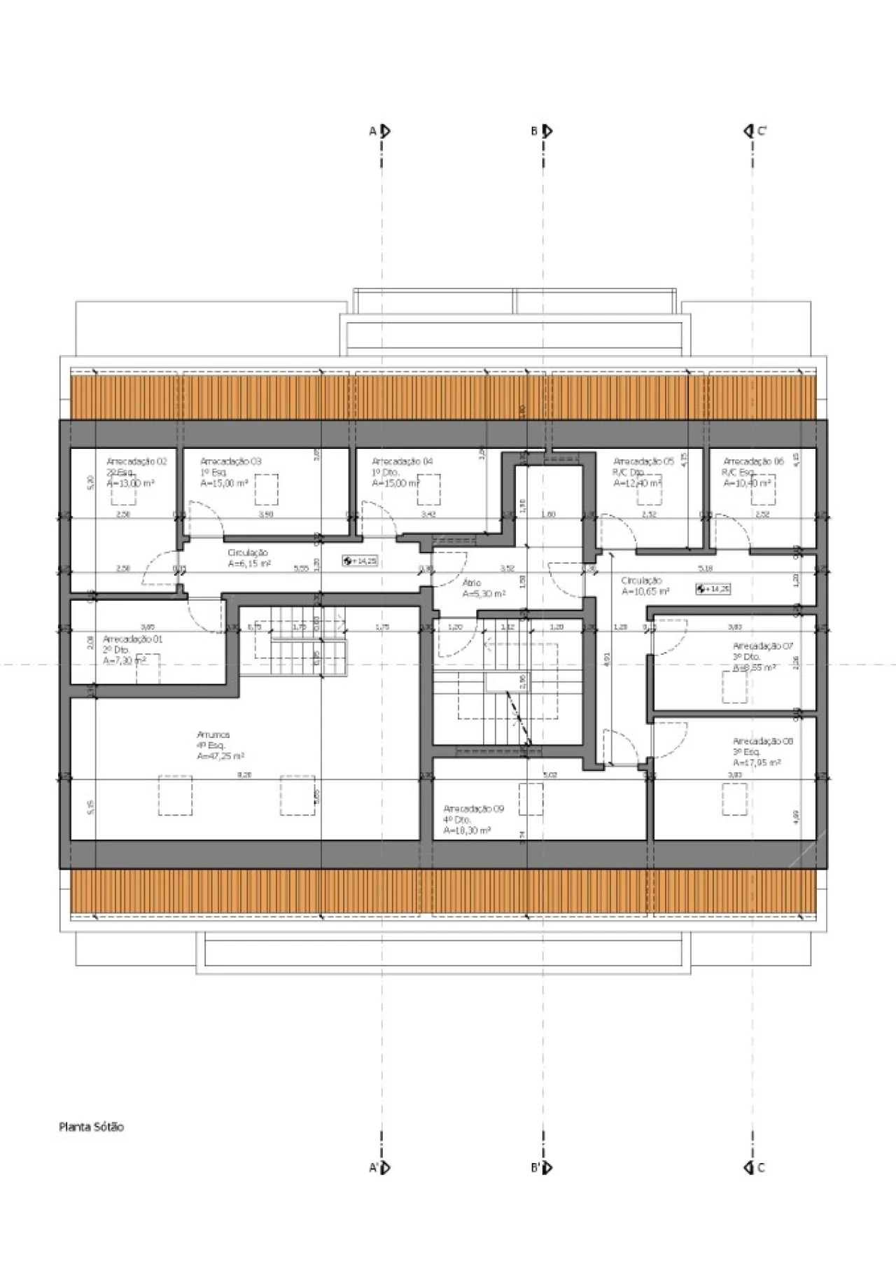 Apartamento T3 para Venda em Montijo e Afonsoeiro Planta 2
