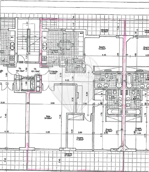 Apartamento T3 para Venda em Pinhal Novo