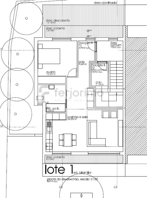 Apartamento T1 para Venda em Abação e Gémeos