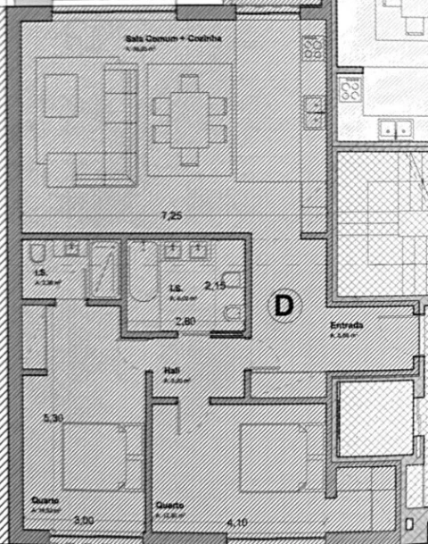 Apartamento T3 para Venda em Vila Verde e Barbudo