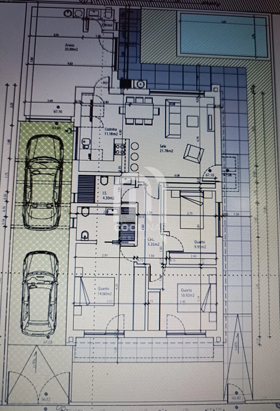 Moradia T3 para Venda em Fernao Ferro Planta 1