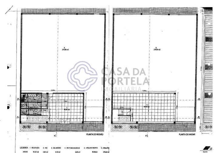 Armazém para Venda em Ermesinde Planta 1