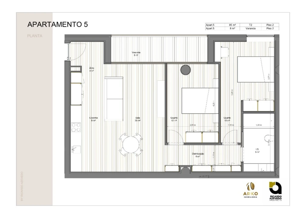 Apartamento T2 para Venda em Bonfim Foto 15