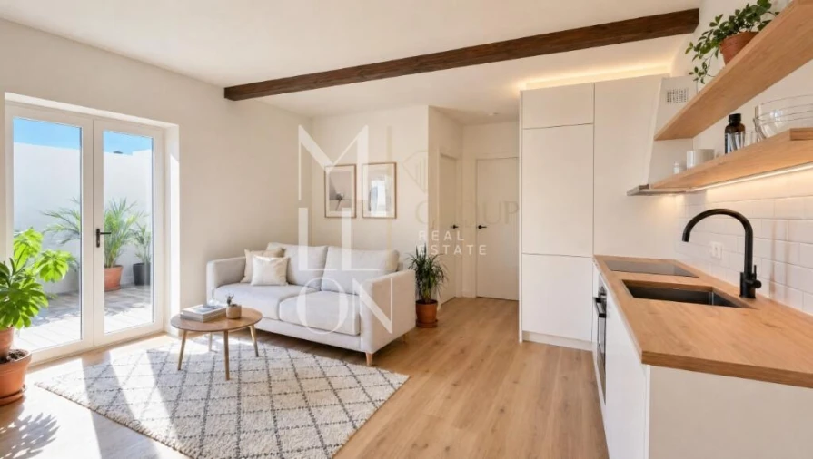 Apartamento T2 para Venda em Carcavelos e Parede Foto 4