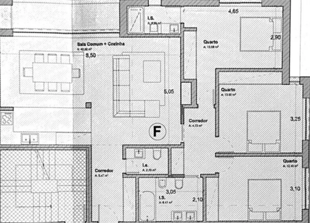 Apartamento T3 para Venda em Vila Verde e Barbudo Foto 25