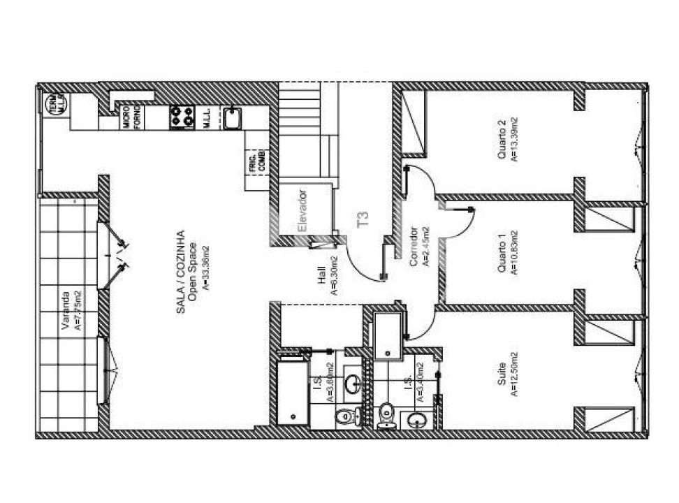 Apartamento T3 para Venda em Benfica Foto 20