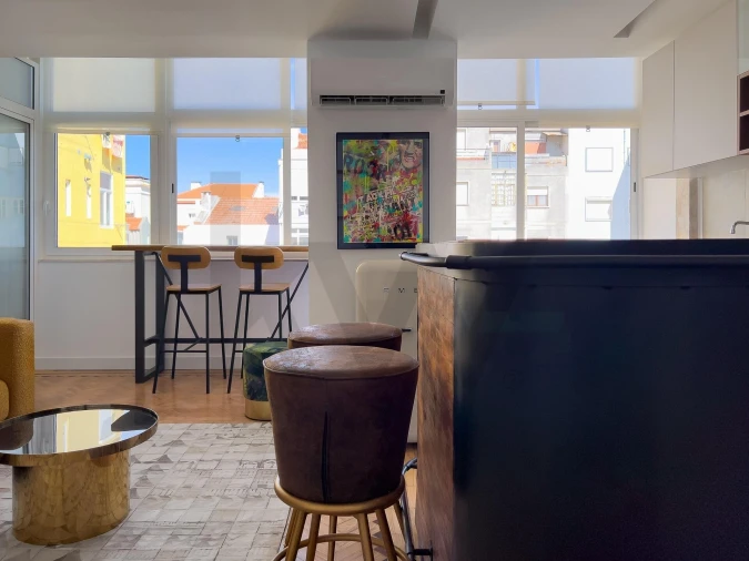 Apartamento T1 para Arrendamento em Campo de Ourique Foto 21