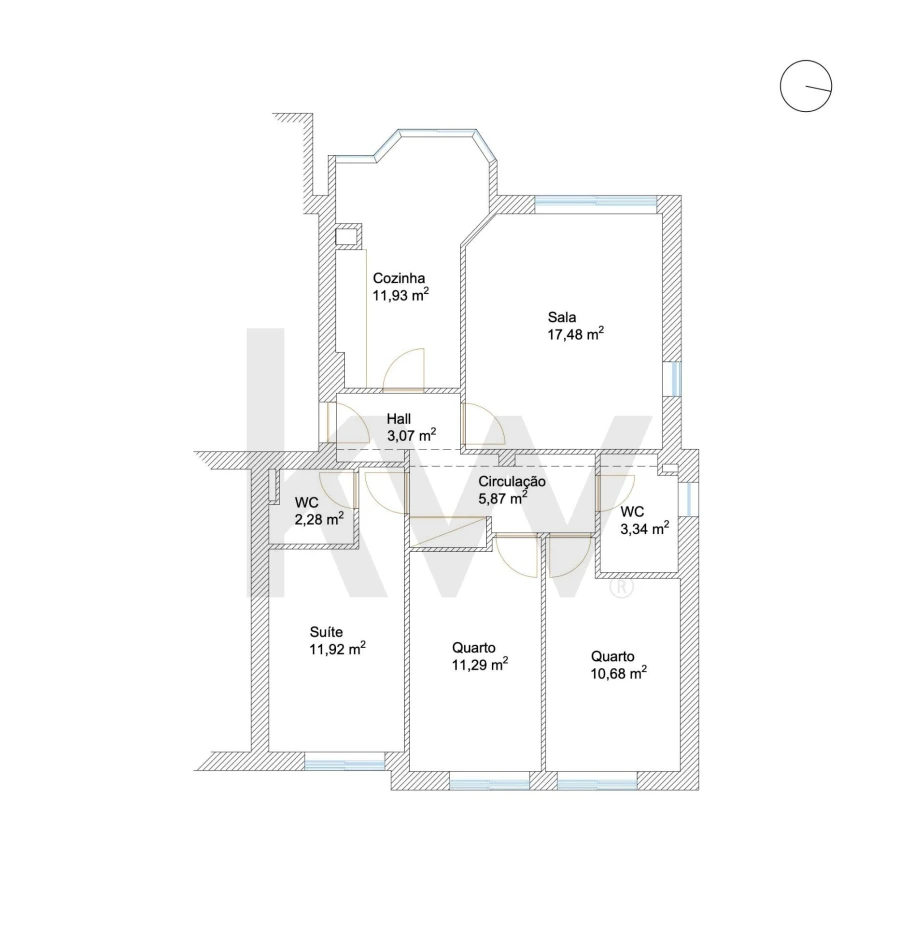 Apartamento T3 para Venda em Canidelo Foto 41