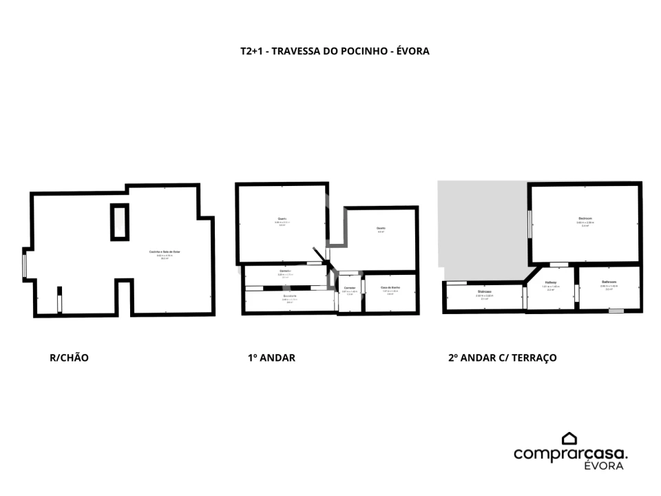 Moradia T3 para Venda em Évora (São Mamede, Sé, São Pedro e Santo Antão) Foto 17