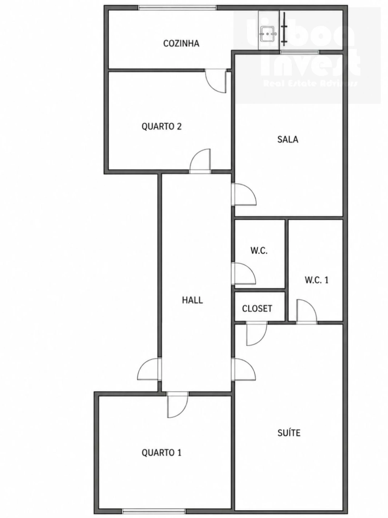 Apartamento T3 para Venda em Arroios Foto 8