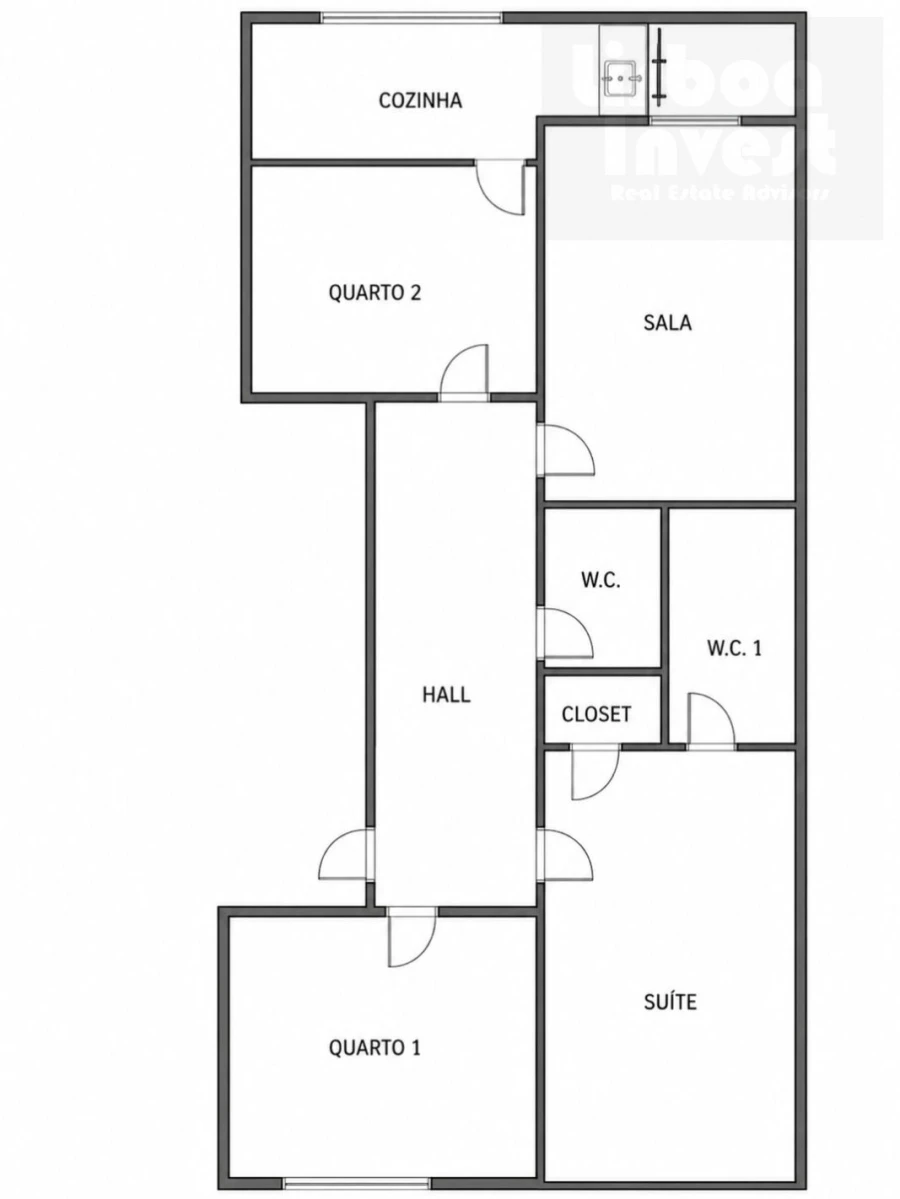 Apartamento T3 para Venda em Arroios Foto 8