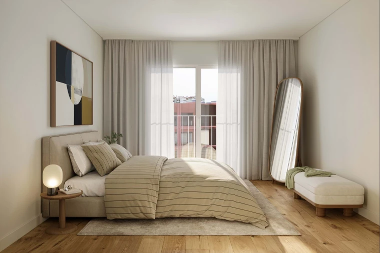 Apartamento T1 para Venda em Laranjeiro e Feijó Foto 16