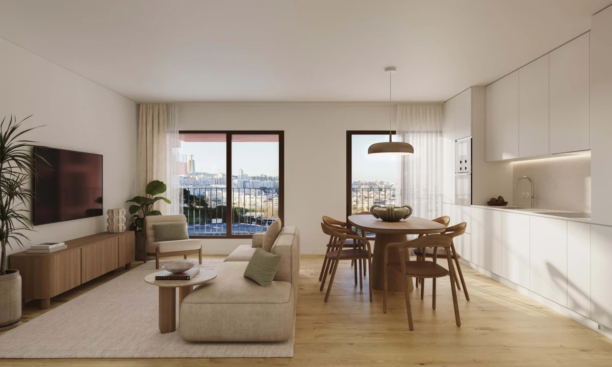 Apartamento T1 para Venda em Laranjeiro e Feijó Foto 10