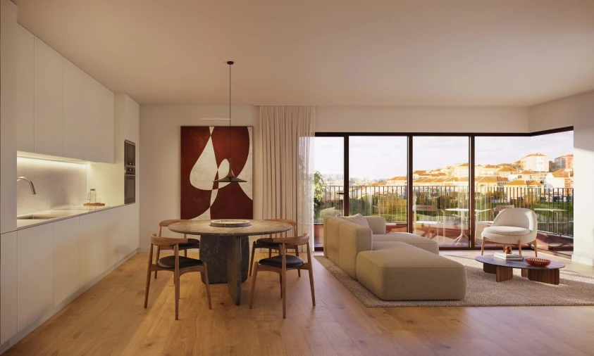 Apartamento T1 para Venda em Laranjeiro e Feijó Foto 12