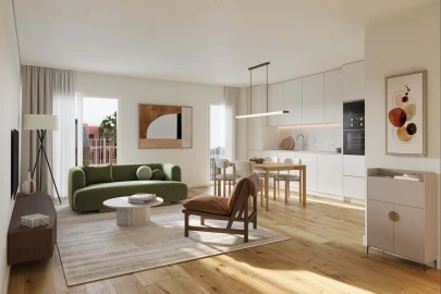 Apartamento T1 para Venda em Laranjeiro e Feijó