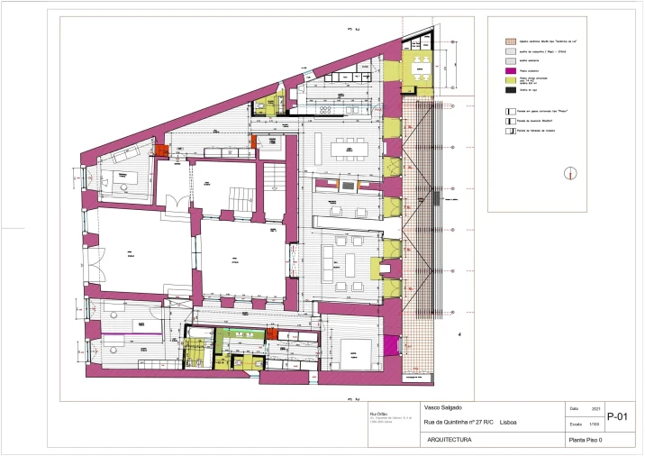 Apartamento T3 para Venda em Misericórdia Planta 3