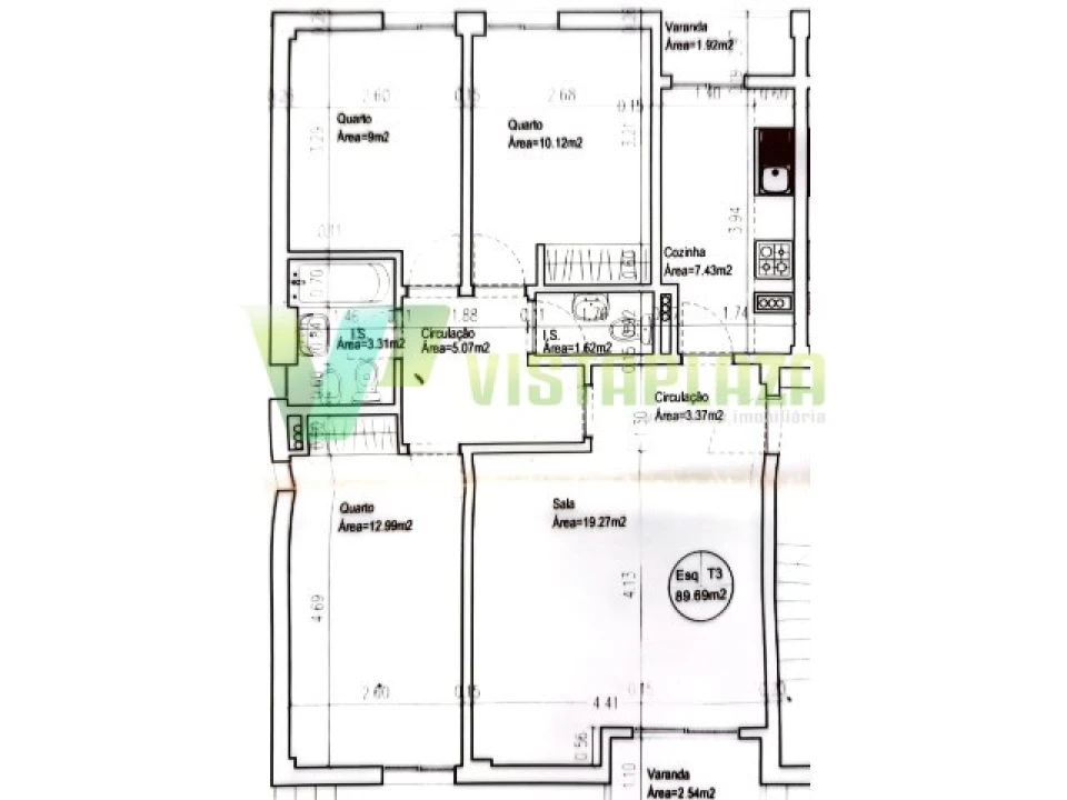 Apartamento T3 para Venda em Portimão Foto 37