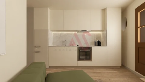 Apartamento T1 para Venda em Aguas Santas