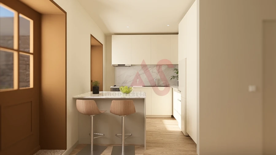 Apartamento T1 para Venda em Aguas Santas Foto 3