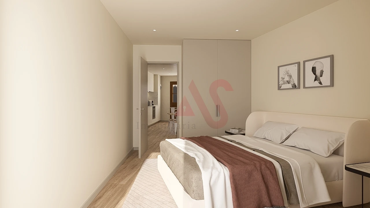 Apartamento T1 para Venda em Aguas Santas Foto 8