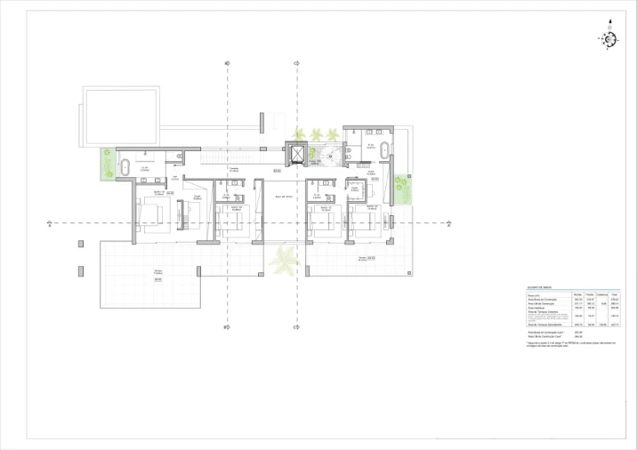 Moradia T6 para Venda em Quarteira Planta 2
