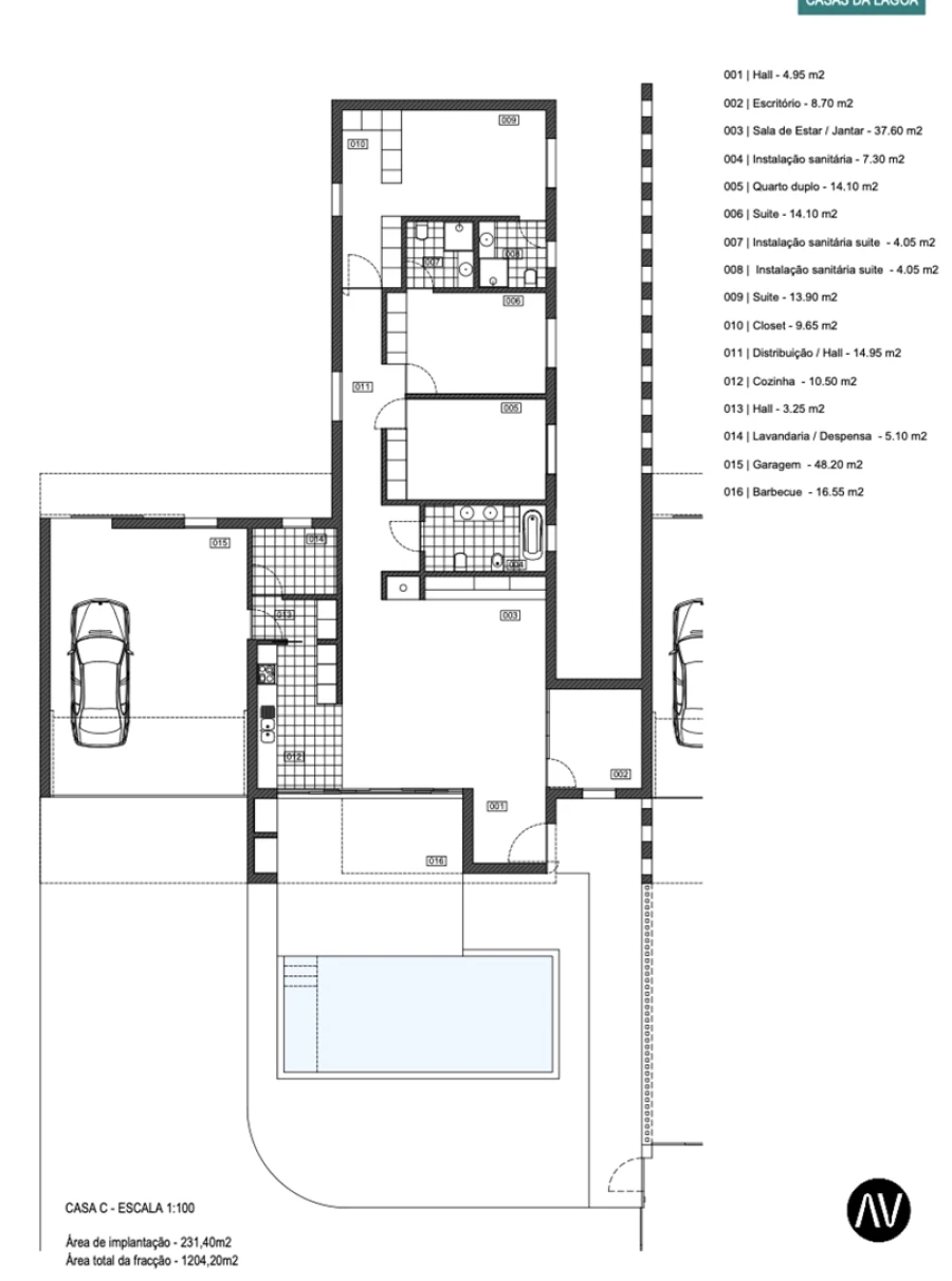Moradia T3 para Venda em Coimbrão Planta 3