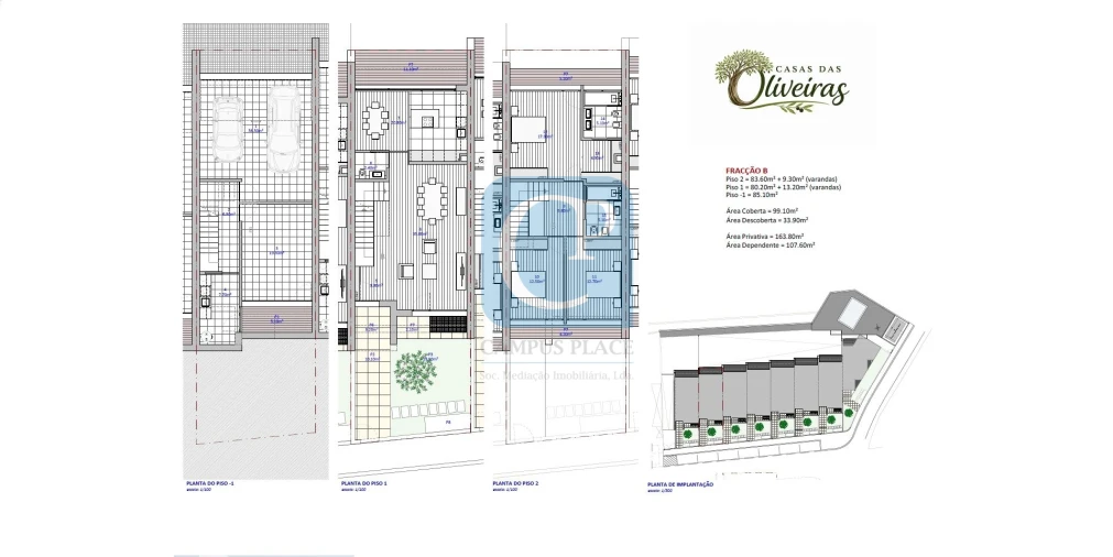 Moradia T3 para Venda em Gondomar (São Cosme), Valbom e Jovim Planta 1