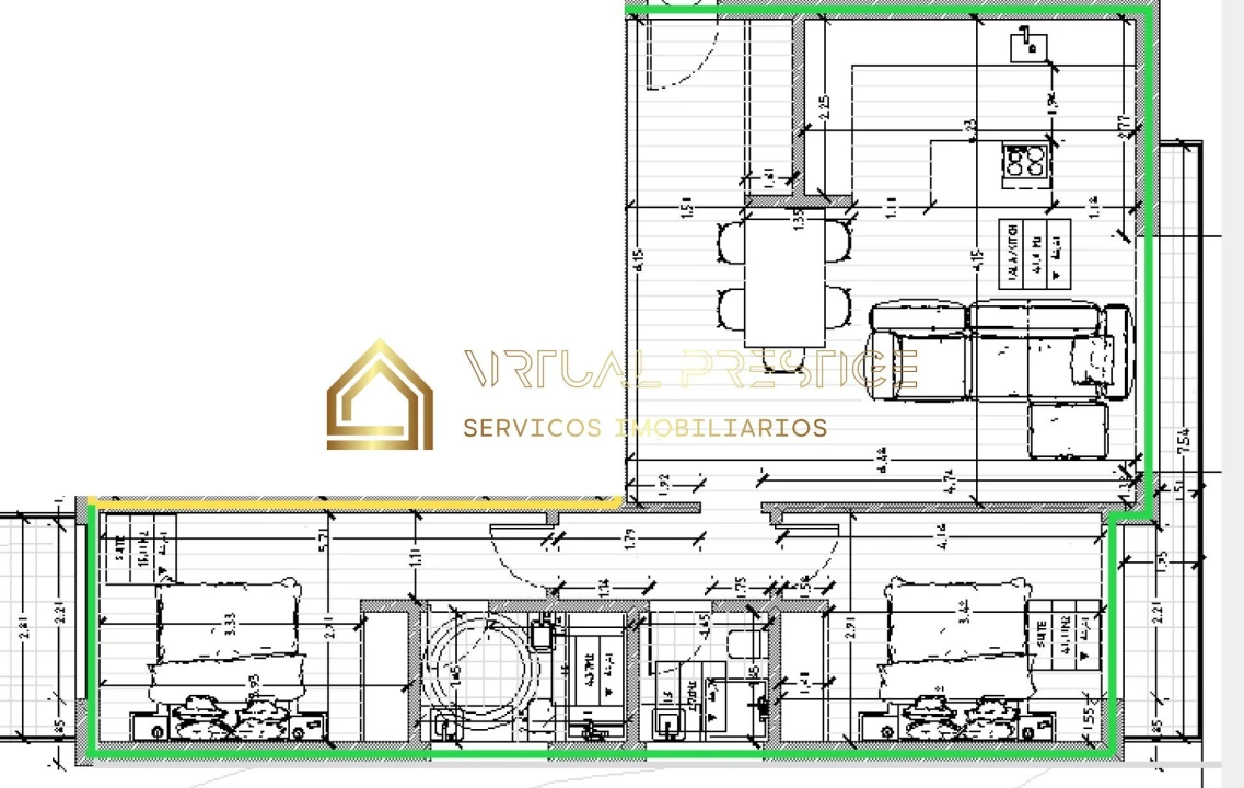Apartamento T2 para Venda em Charneca de Caparica e Sobreda Foto 18
