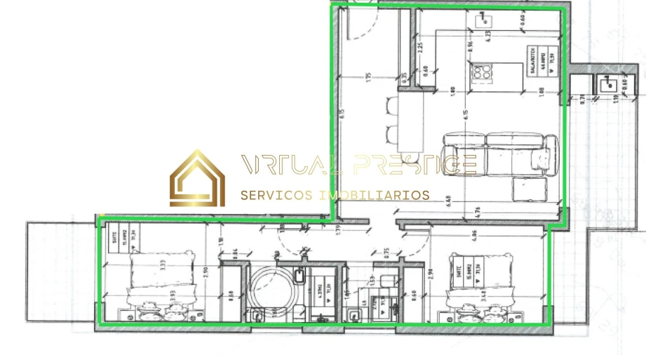 Apartamento T2 para Venda em Charneca de Caparica e Sobreda Foto 18